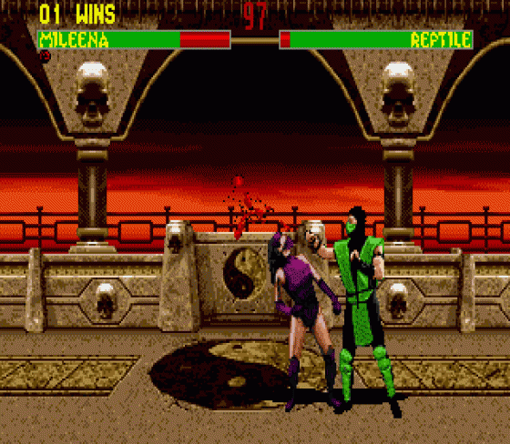 Mortal Kombat II Screenshot 28 (Sega Genesis)