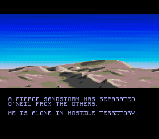 Stargate Screenshot 11 (Sega Genesis)