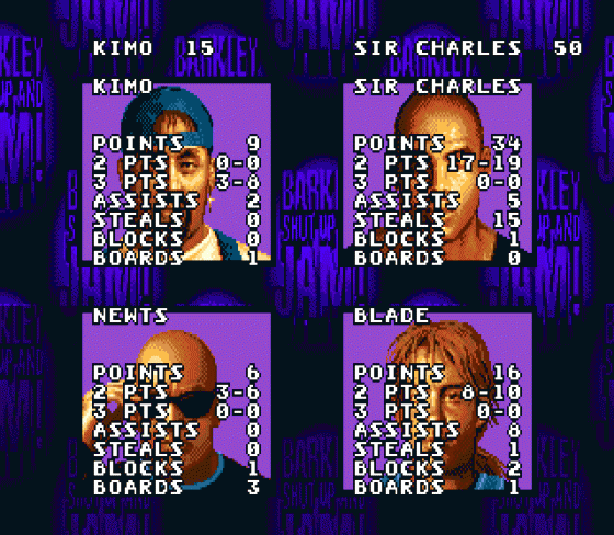 Barkley: Shut Up And Jam 2 Screenshot 13 (Sega Genesis)