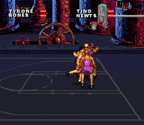 Barkley: Shut Up And Jam 2 Screenshot 17 (Sega Genesis)