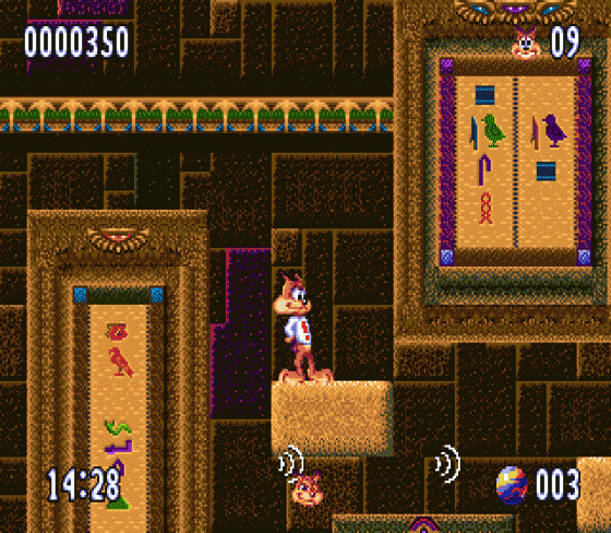 Bubsy II Screenshot 6 (Sega Genesis)