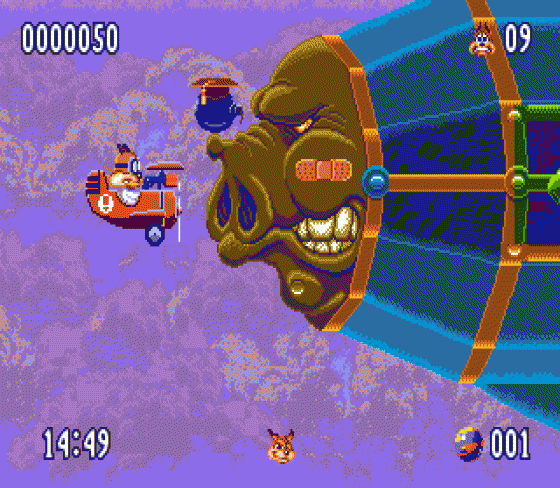 Bubsy II Screenshot 12 (Sega Genesis)