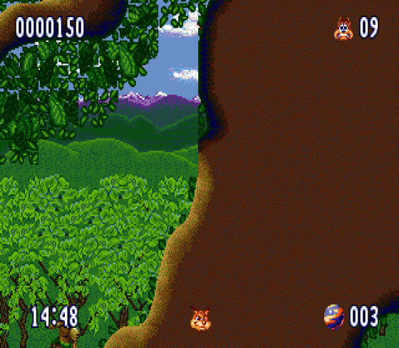 Bubsy II Screenshot 14 (Sega Genesis)