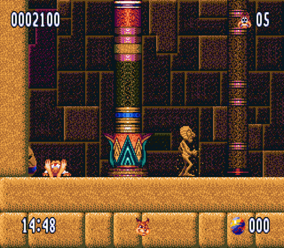 Bubsy II Screenshot 18 (Sega Genesis)