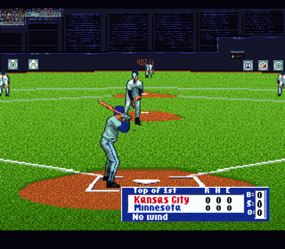 Hardball '95 Screenshot 7 (Sega Genesis)