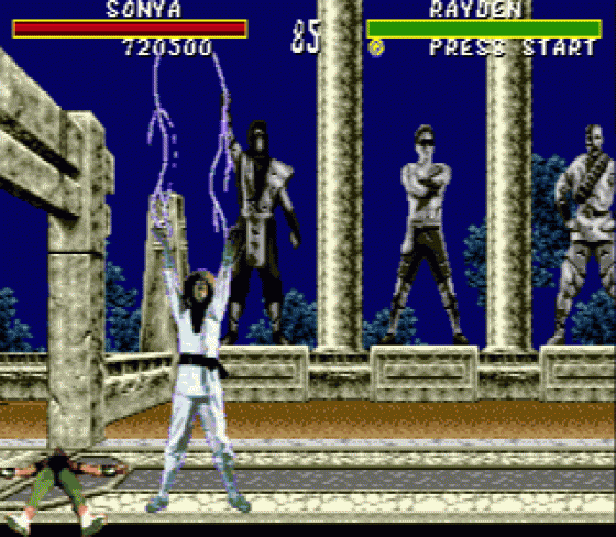 Mortal Kombat Screenshot 5 (Sega Genesis)
