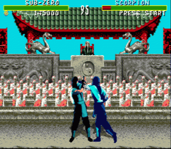 Mortal Kombat Screenshot 7 (Sega Genesis)