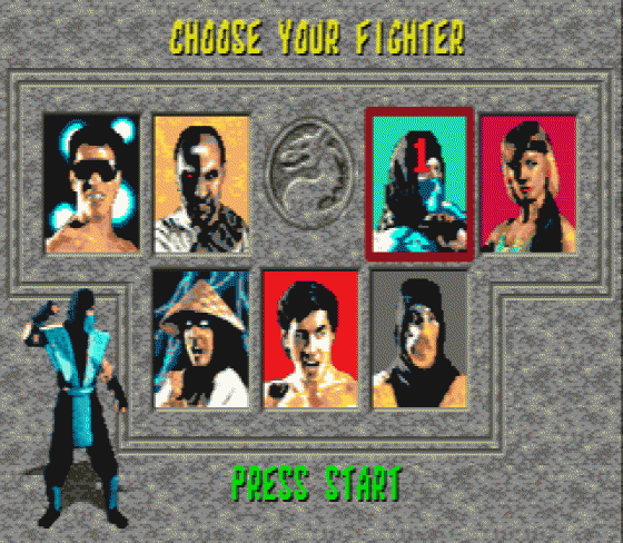 Mortal Kombat Screenshot 9 (Sega Genesis)