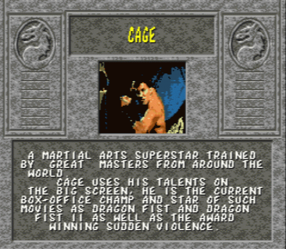 Mortal Kombat Screenshot 12 (Sega Genesis)