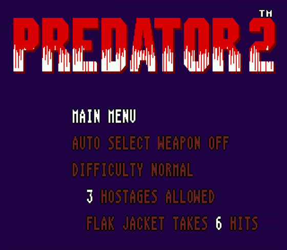 Predator 2 Screenshot 17 (Sega Genesis)