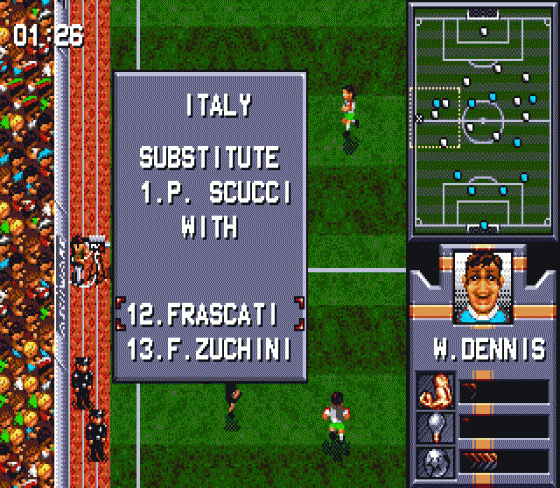 Pro Moves Soccer Screenshot 6 (Sega Genesis)