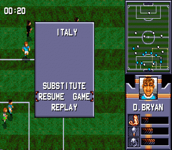 Pro Moves Soccer Screenshot 9 (Sega Genesis)