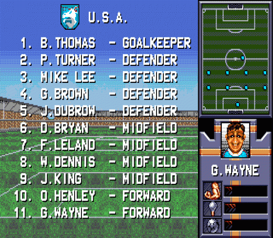 Pro Moves Soccer Screenshot 16 (Sega Genesis)