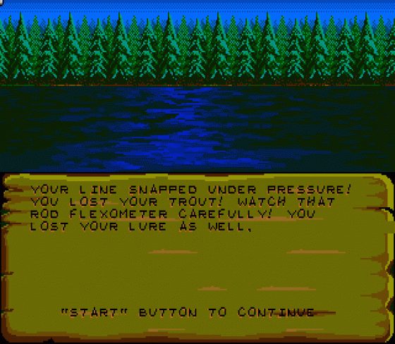 Bass Masters Classic Screenshot 23 (Sega Genesis)