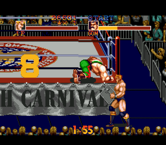 Saturday Night Slam Masters Screenshot 5 (Sega Genesis)