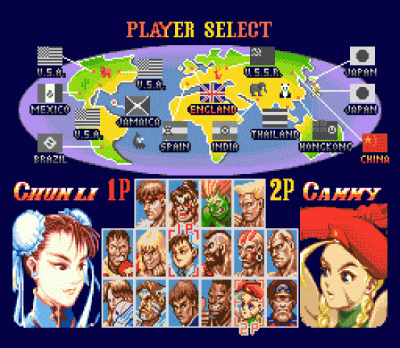 Super Street Fighter II Screenshot 11 (Sega Genesis)