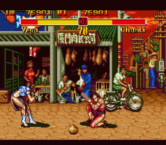 Super Street Fighter II Screenshot 13 (Sega Genesis)