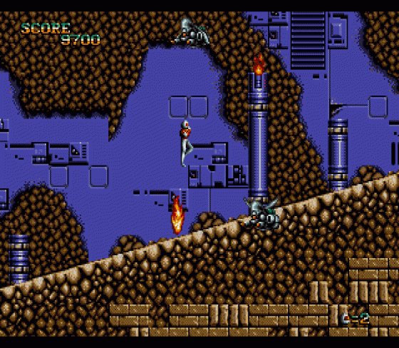 Atomic Runner Screenshot 5 (Sega Genesis)