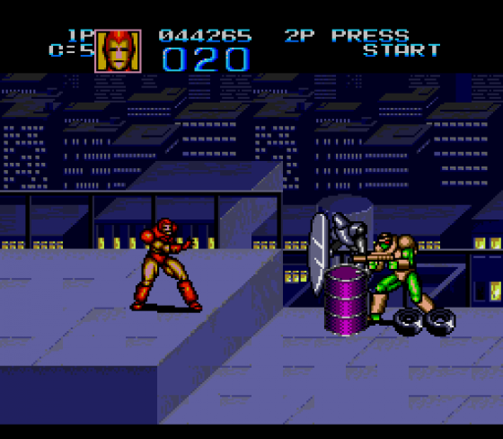 Captain America And The Avengers Screenshot 12 (Sega Genesis)