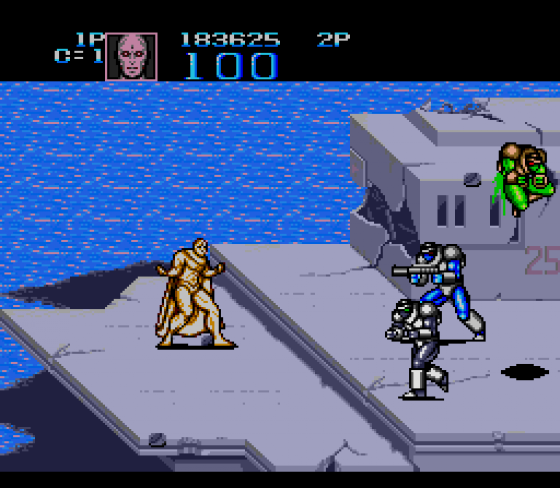 Captain America And The Avengers Screenshot 15 (Sega Genesis)