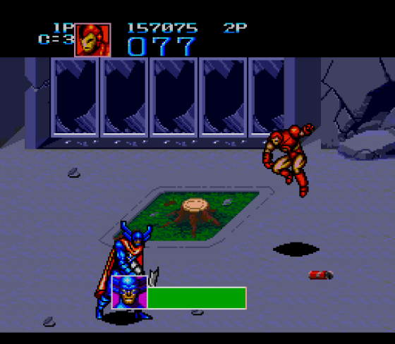 Captain America And The Avengers Screenshot 16 (Sega Genesis)