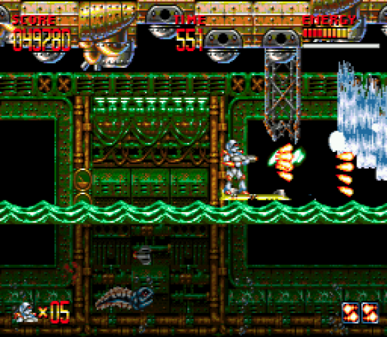 Mega Turrican Screenshot 8 (Sega Genesis)