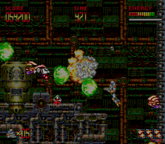 Mega Turrican Screenshot 9 (Sega Genesis)