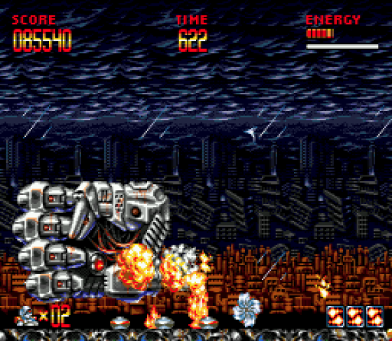 Mega Turrican Screenshot 14 (Sega Genesis)