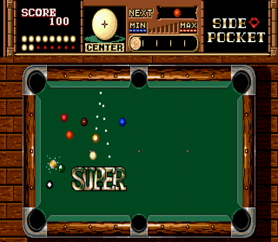 Side Pocket Screenshot 6 (Sega Genesis)