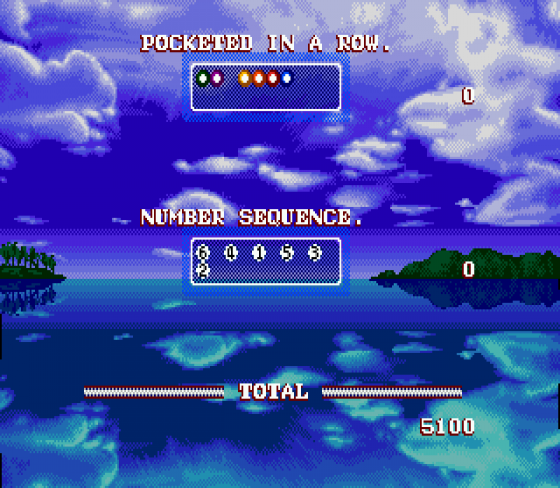 Side Pocket Screenshot 7 (Sega Genesis)