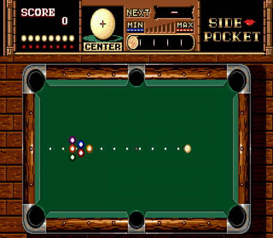 Side Pocket Screenshot 9 (Sega Genesis)