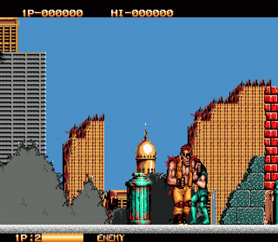 Two Crude Dudes Screenshot 5 (Sega Genesis)