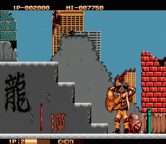 Two Crude Dudes Screenshot 7 (Sega Genesis)