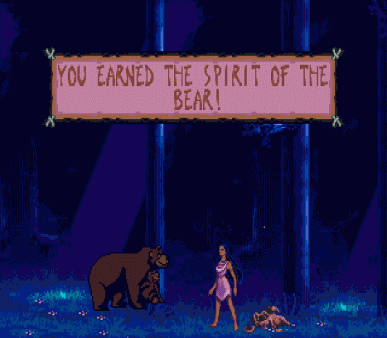 Pocahontas Screenshot 17 (Sega Genesis)