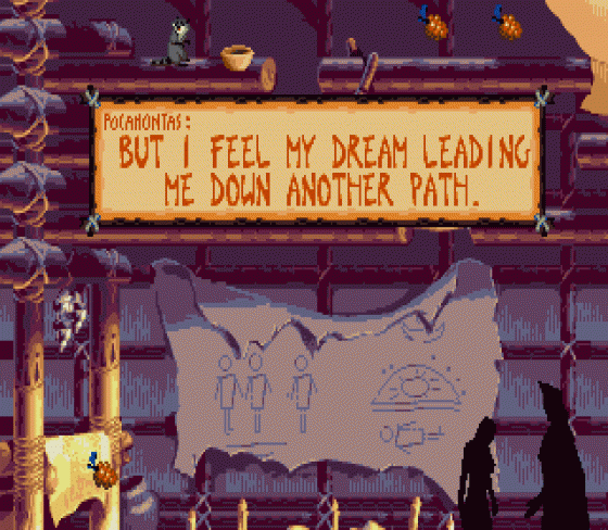 Pocahontas Screenshot 20 (Sega Genesis)