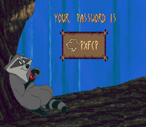 Pocahontas Screenshot 21 (Sega Genesis)