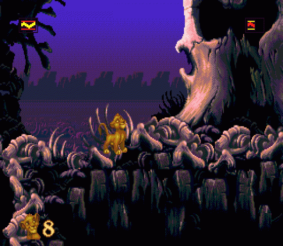 Disney's The Lion King Screenshot 5 (Sega Genesis)