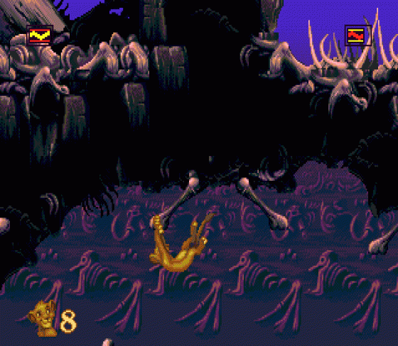 Disney's The Lion King Screenshot 6 (Sega Genesis)