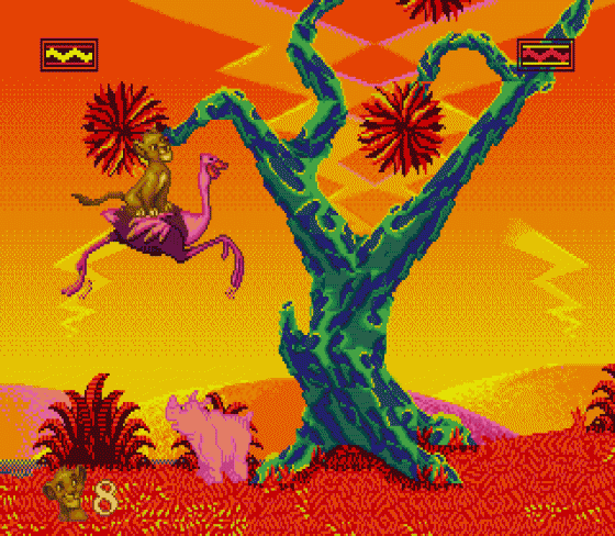 Disney's The Lion King Screenshot 9 (Sega Genesis)