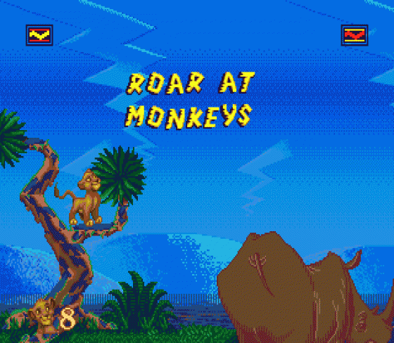 Disney's The Lion King Screenshot 14 (Sega Genesis)