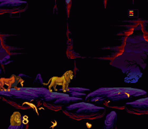 Disney's The Lion King Screenshot 26 (Sega Genesis)