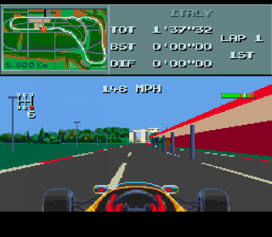 Formula One Screenshot 10 (Sega Genesis)