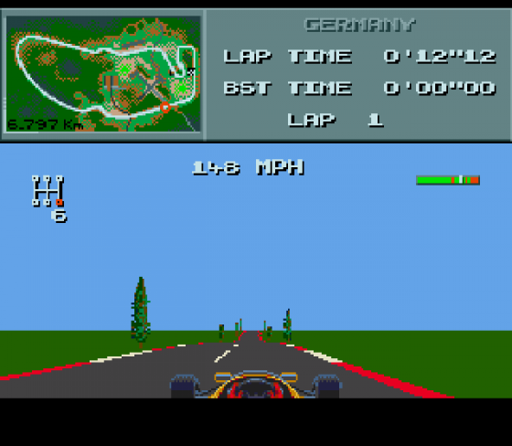 Formula One Screenshot 13 (Sega Genesis)