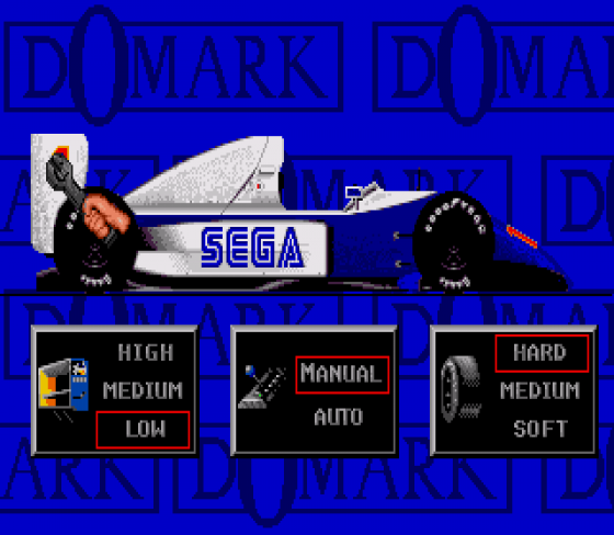 Formula One Screenshot 17 (Sega Genesis)