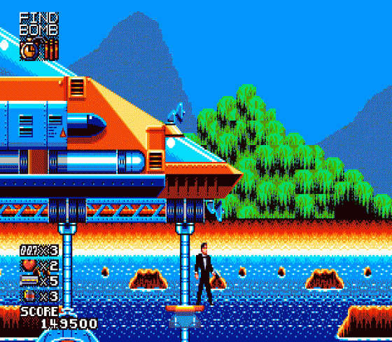 James Bond 007: The Duel Screenshot 13 (Sega Genesis)