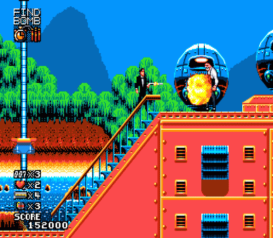 James Bond 007: The Duel Screenshot 14 (Sega Genesis)