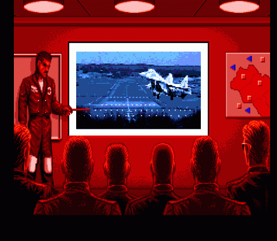 MIG-29 Fighter Pilot Screenshot 15 (Sega Genesis)