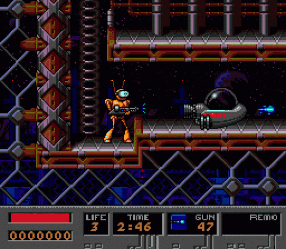 B.O.B. Screenshot 8 (Sega Genesis)