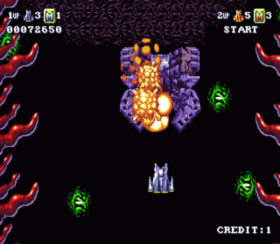 Battle Squadron Screenshot 6 (Sega Genesis)