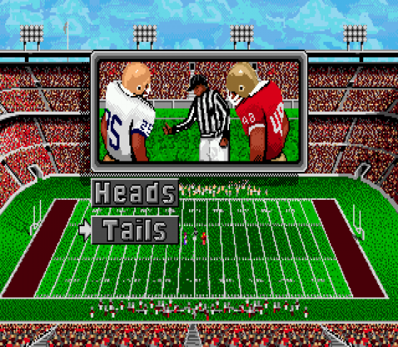 Bill Walsh College Football '95 Screenshot 11 (Sega Genesis)